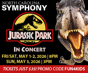 NC Symphony Jurassic Park